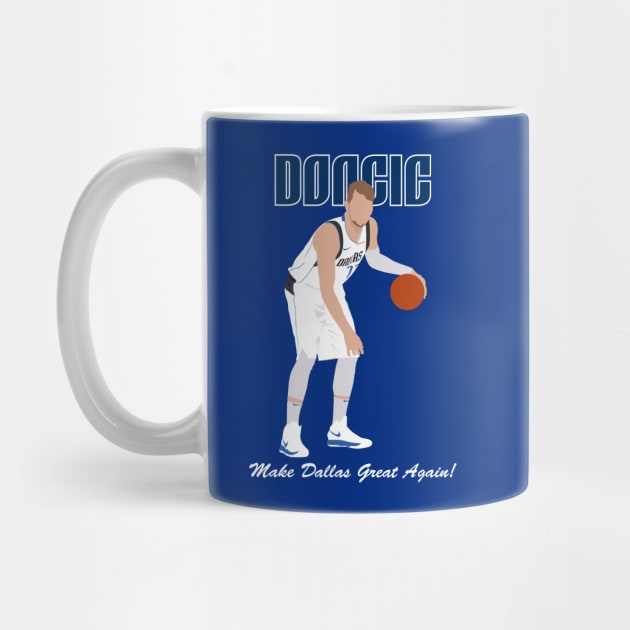 Doncic : make dallas Great again by AlonaGraph